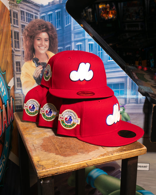 Montreal Expos Club De Baseball Scarlet 59Fifty New Era