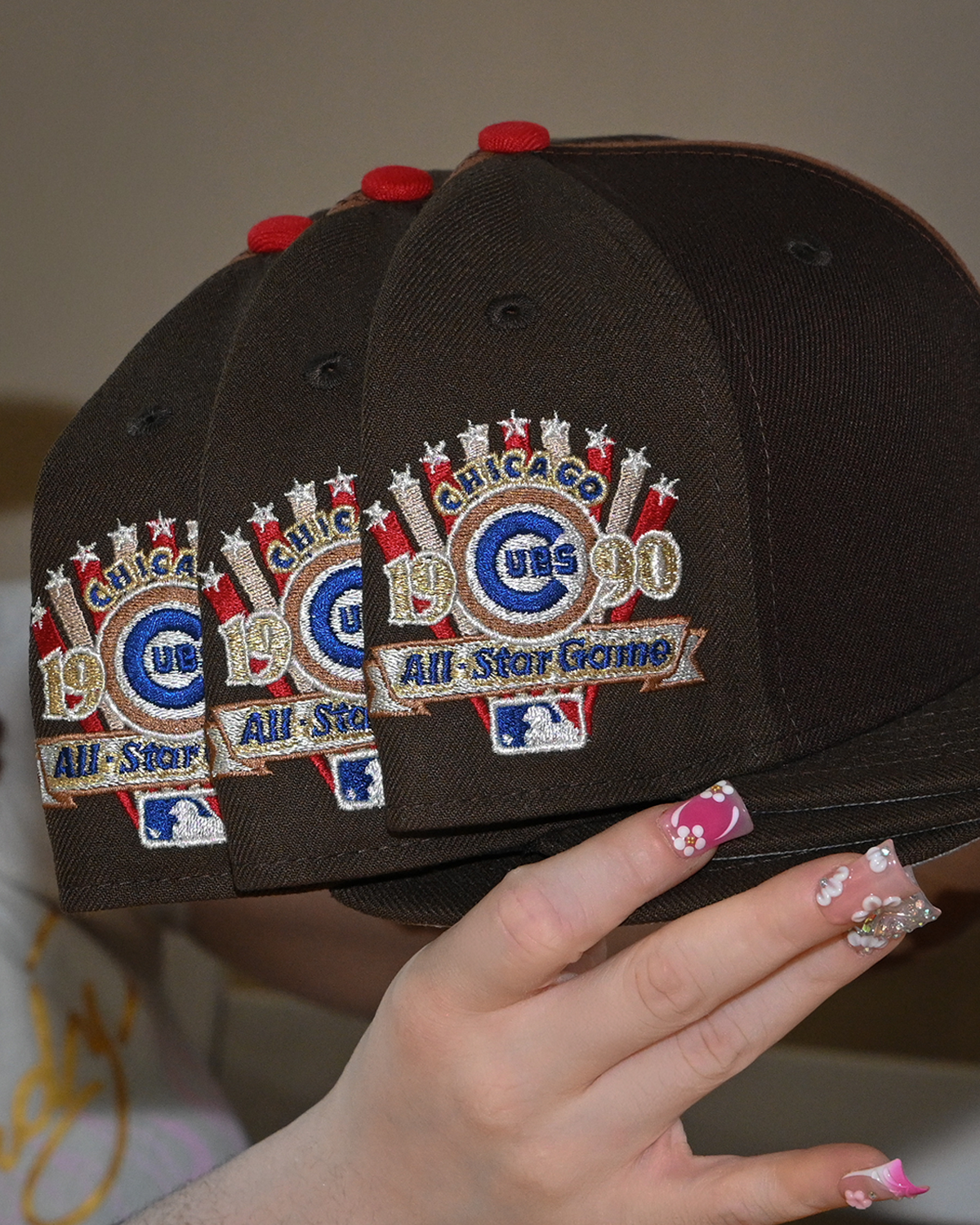 Chicago Cubs 1990 All Star Game Multi/Brown/Walnut 59Fifty New Era