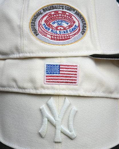 Restock! New York Yankees 1969 All Star Game Chrome White/ Black 59Fifty New Era