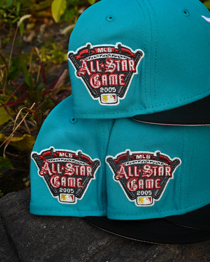 Detroit Tigers 2006 World Series Light Blue/Turquoise/Black 59Fifty New Era