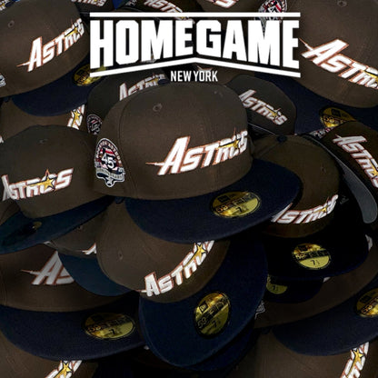 Houston Astros 45th Anniversary Brown/Navy 59Fifty New Era