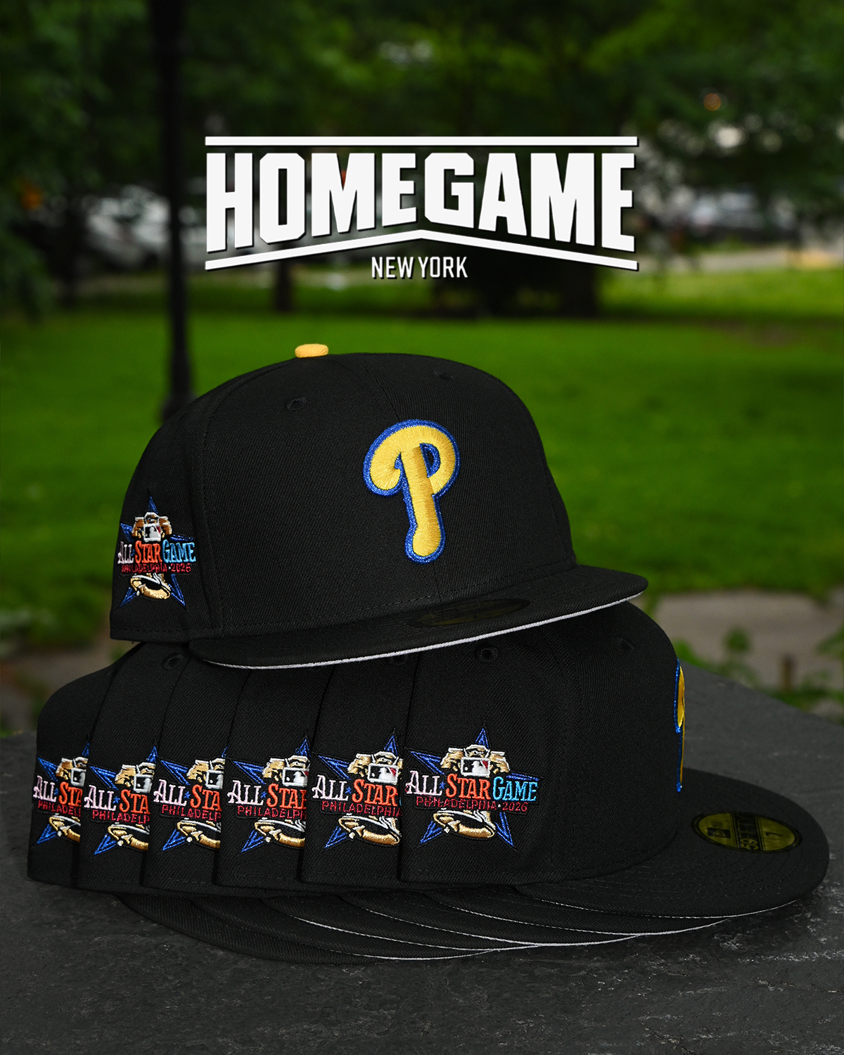 Philadelphia Phillies 2026 All Star Game Black 59Fifty New Era