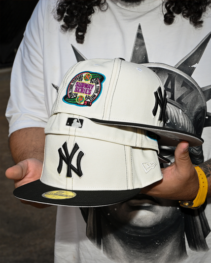 New York Yankees 2000 Subway Series Chrome White/Black 59Fifty New Era