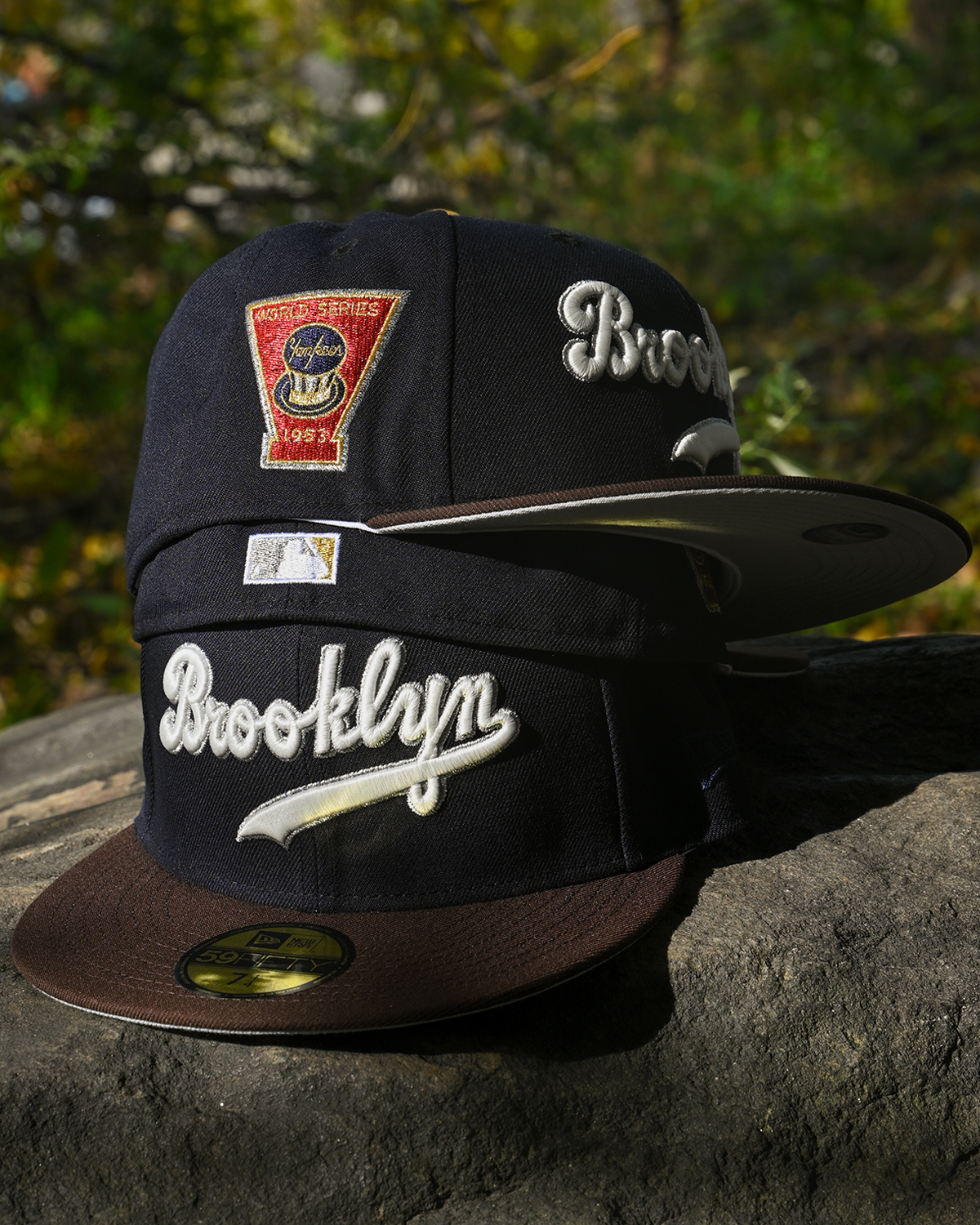 Brooklyn Dodgers 1953 World Series Navy/Walnut 59Fifty New Era