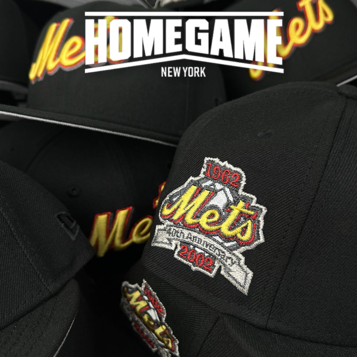 New York Mets 40th Anniversary Black 59Fifty New Era