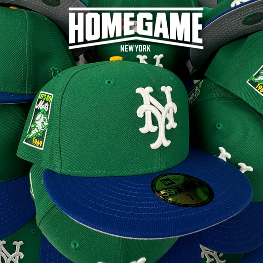 New York Mets Let's go Mets 1969 Kelly Green/Royal 59Fifty New Era