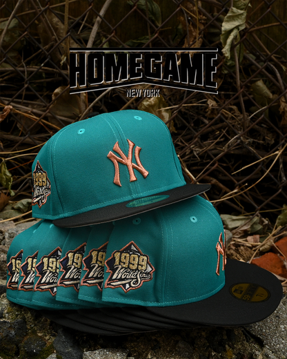 Restock! New York Yankees 1999 World Series Northwestern Green/Black 59Fifty New Era