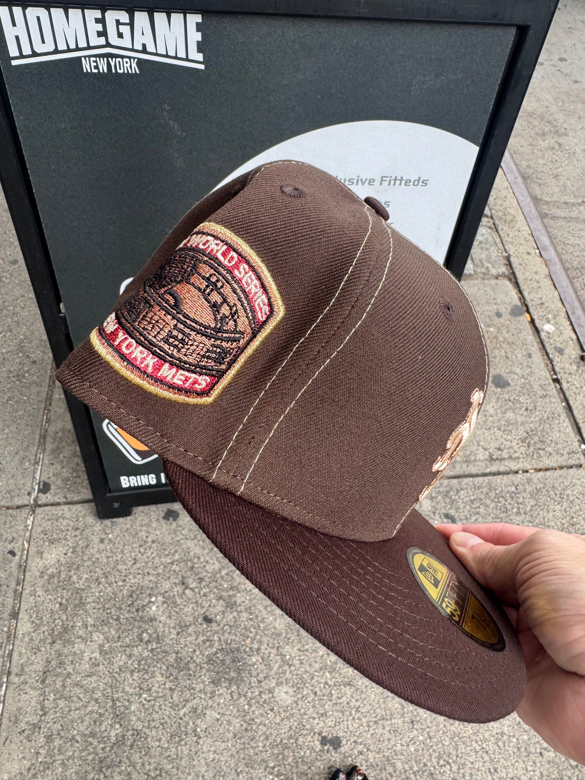UNRELEASED · Nati & Saucy · Walnut & Burnt · New York Mets 5950