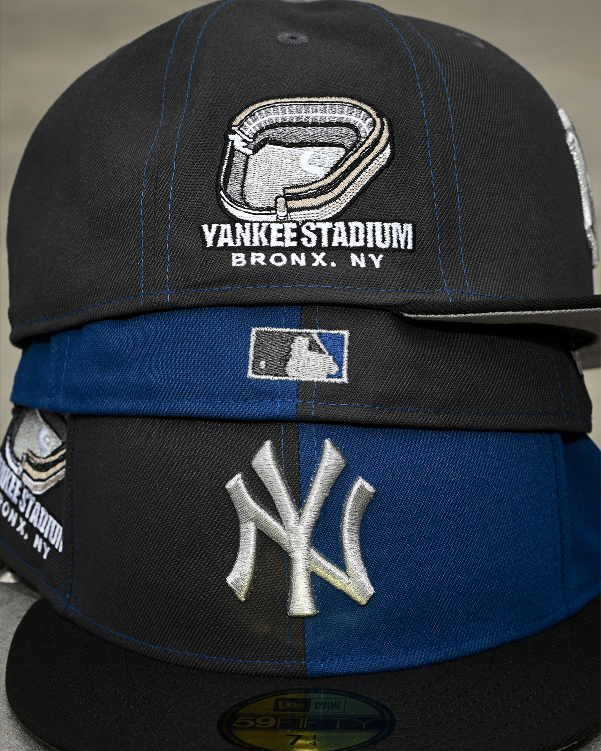 New York Yankees Yankee Stadium Songbird Blue/Anthracite/Black 59Fifty New Era