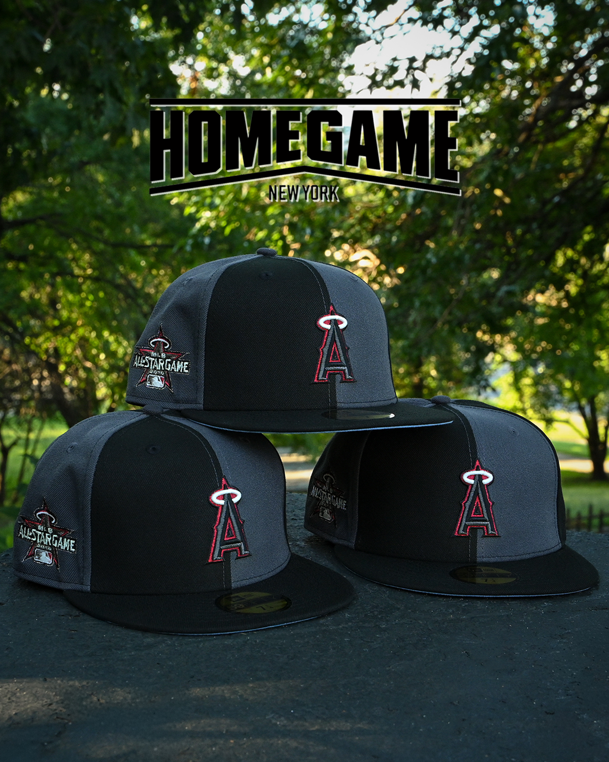 Los Angeles Angels 2019 All Star Game Graphite/Black 59Fifty New Era