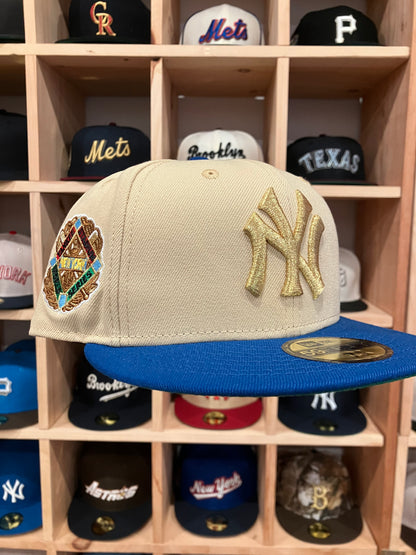 New York Yankees 1939 World Series Vegas Gold/Light Royal 59Fifty New Era