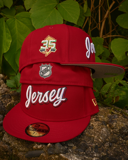 New Jersey Devils 35th Anniversary Red 59Fifty New Era