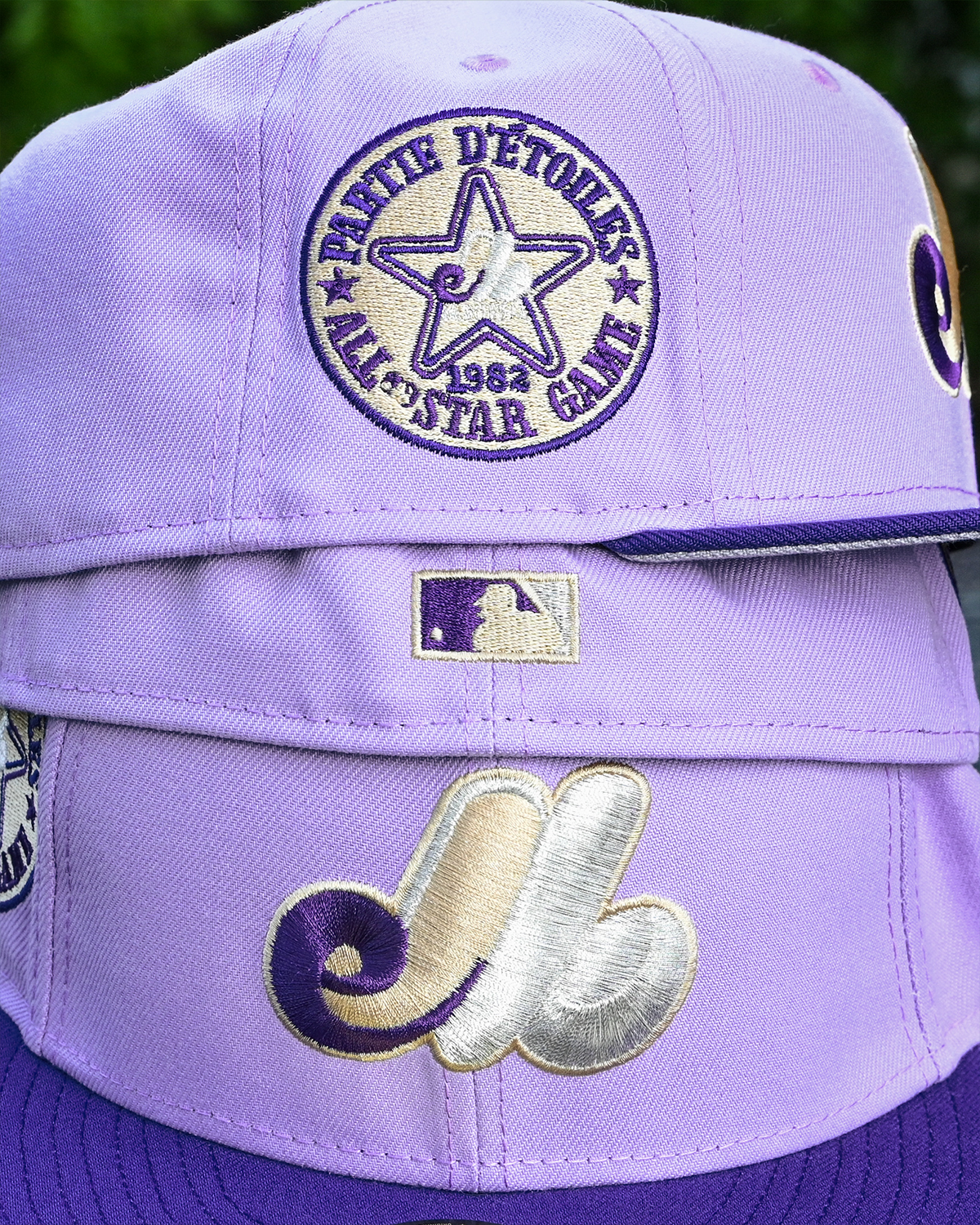 Montreal Expos 1982 All Star Game Tropic Purple/New Orchid 59Fifty New Era