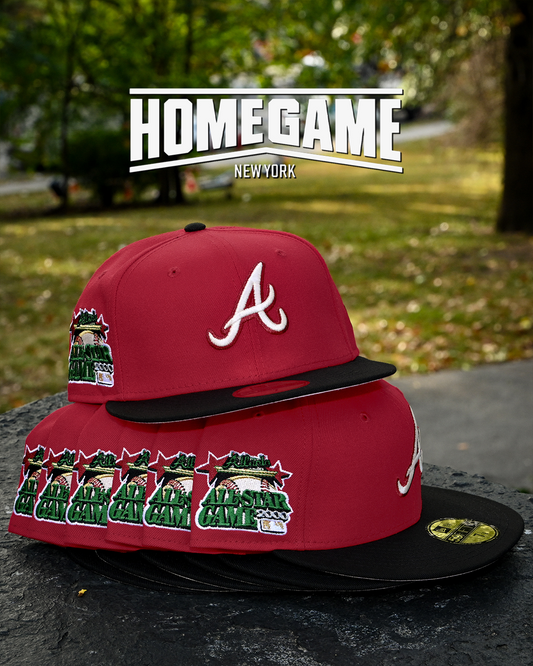 Atlanta Braves 2000 All Star Game Front Door Red/Black 59Fifty New Era