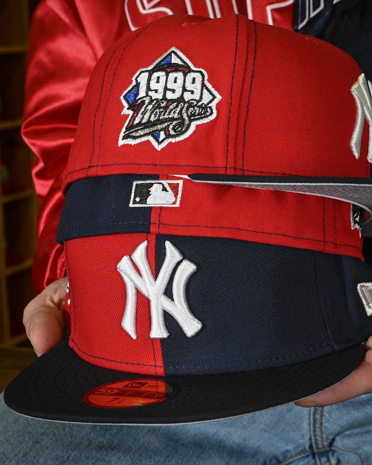 New York Yankees 1999 World Series Red/Navy/Black 59Fifty New Era