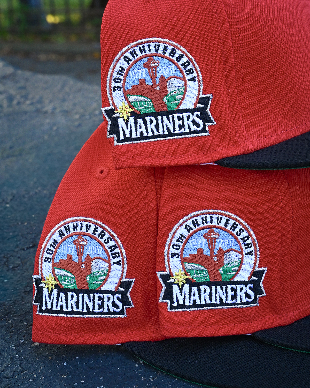 Seattle Mariners 30th Anniversary Front Door Red/Black 59Fifty New Era
