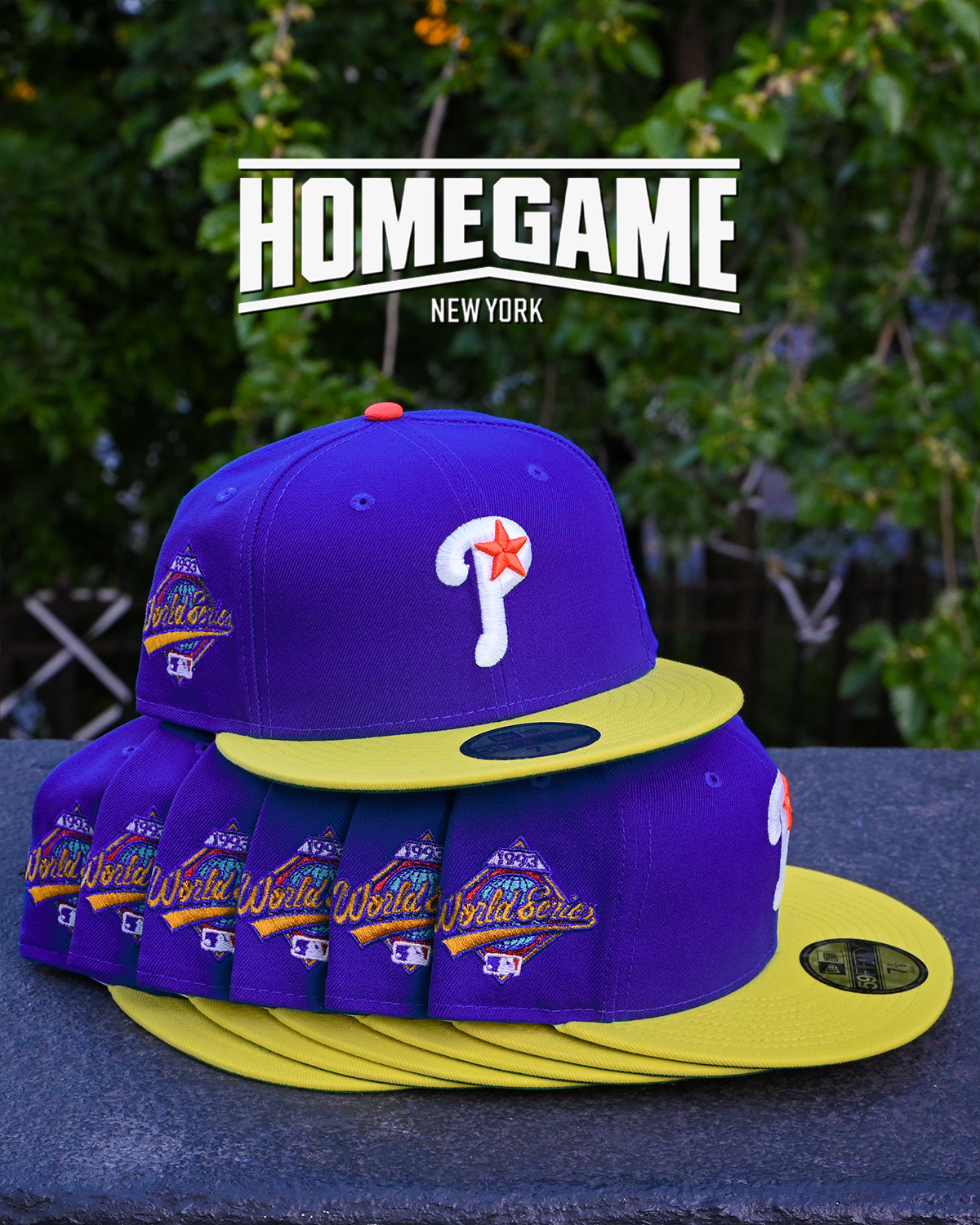 Philadelphia Phillies 1993 World Series Royal/Light Yellow59Fifty New Era