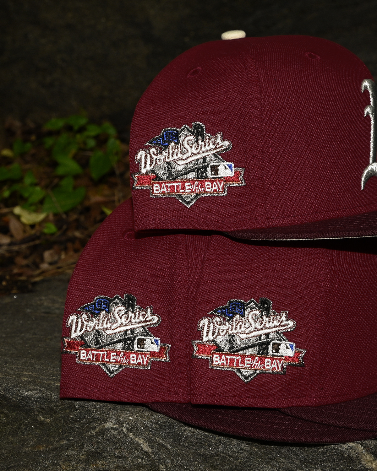 Oakland Athletic 1989 World Series Maroon/Burgundy 59Fifty New Era