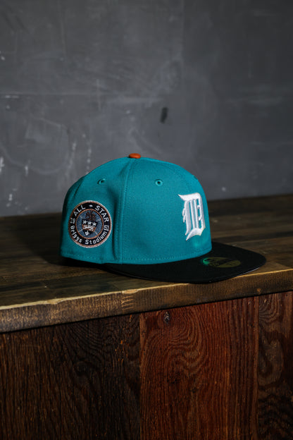 Detroit Tigers 1951 All Star Game Turquoise/Black 59Fifty New Era
