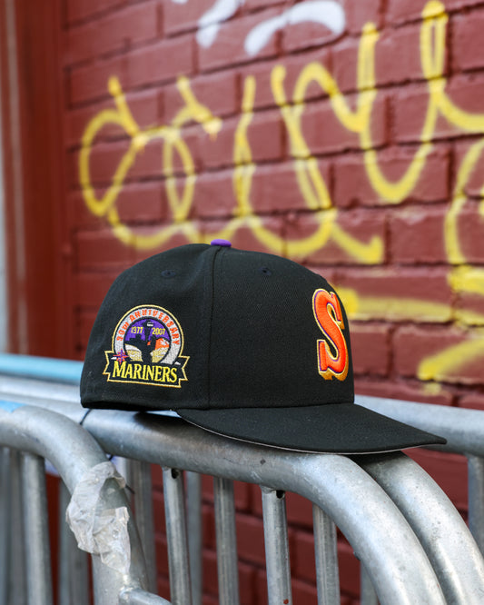 Seattle Mariners 30th Anniversary Black 59Fifty New Era