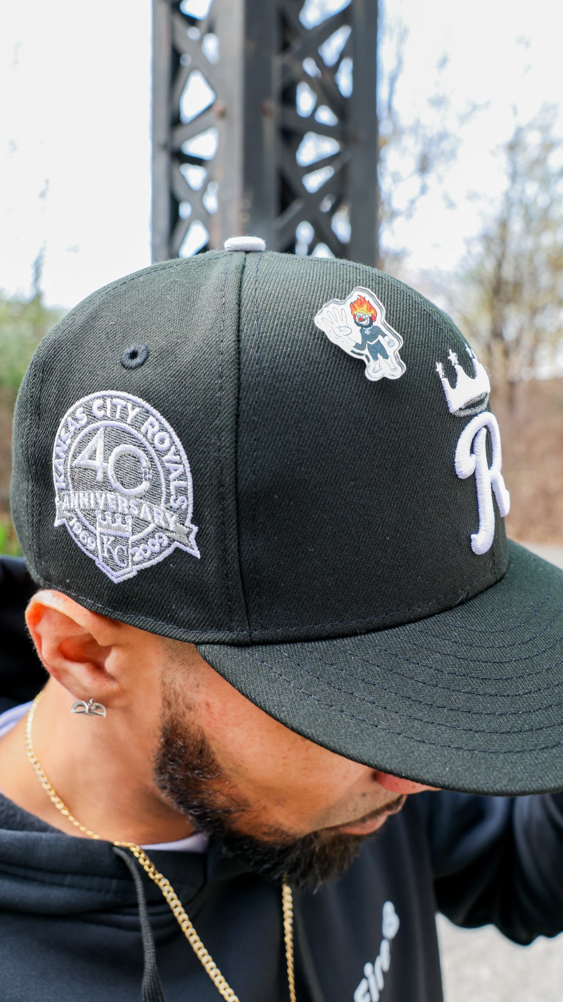 Kansas City Royals 40th Anniversary Black 59Fifty New Era