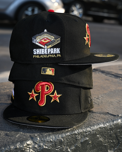 Philadelphia Phillies Shibe Park Black 59Fifty New Era