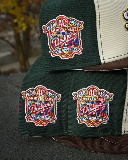 Los Angels Dodgers 40th Anniversary Chrome White/Walnut 59Fifty New Era