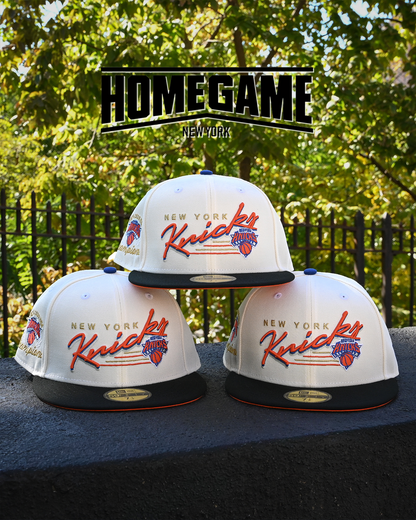 New York Knicks 2025 2026 NBA Champion Chrome White/Black 59Fifty New Era