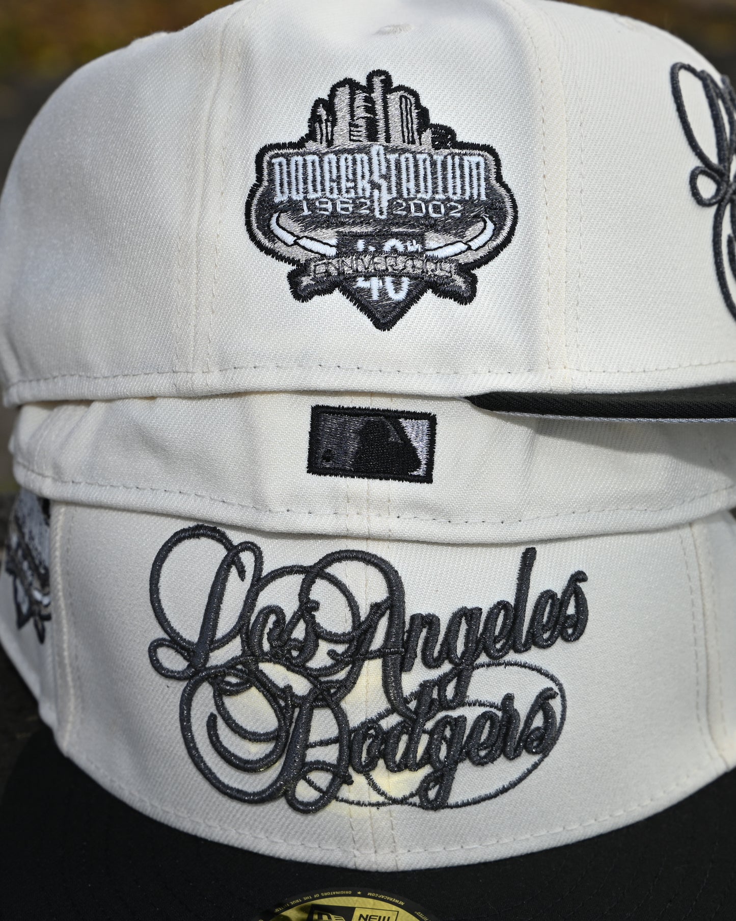 Los Angels Dodgers 40th Anniversary Chrome White/Black 59Fifty New Era
