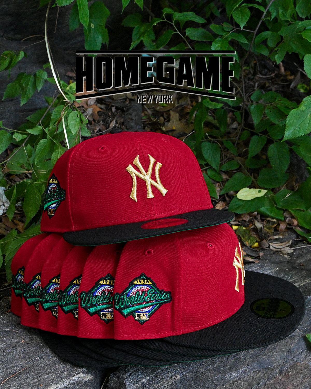 New York Yankees 1996 World Series Front Door Red/Black 59Fifty New Era