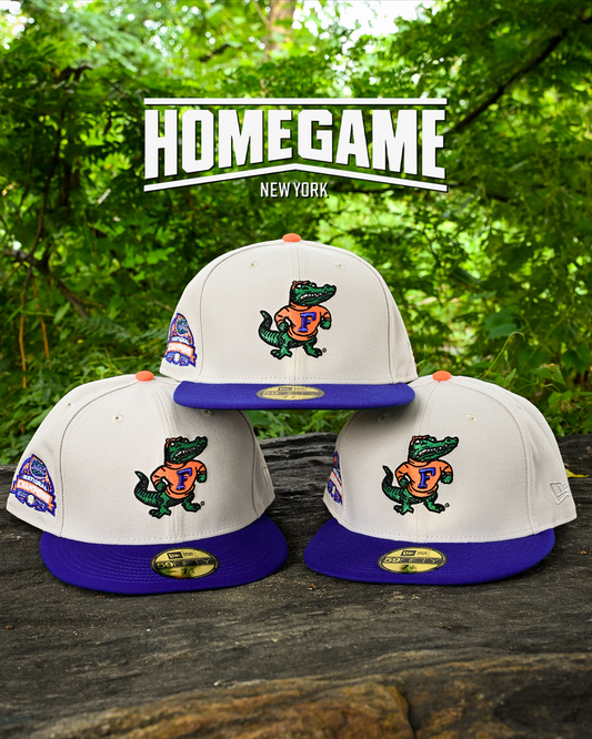 Florida Gators 2006 National Champions Stone/Light Royal 59Fifty New Era