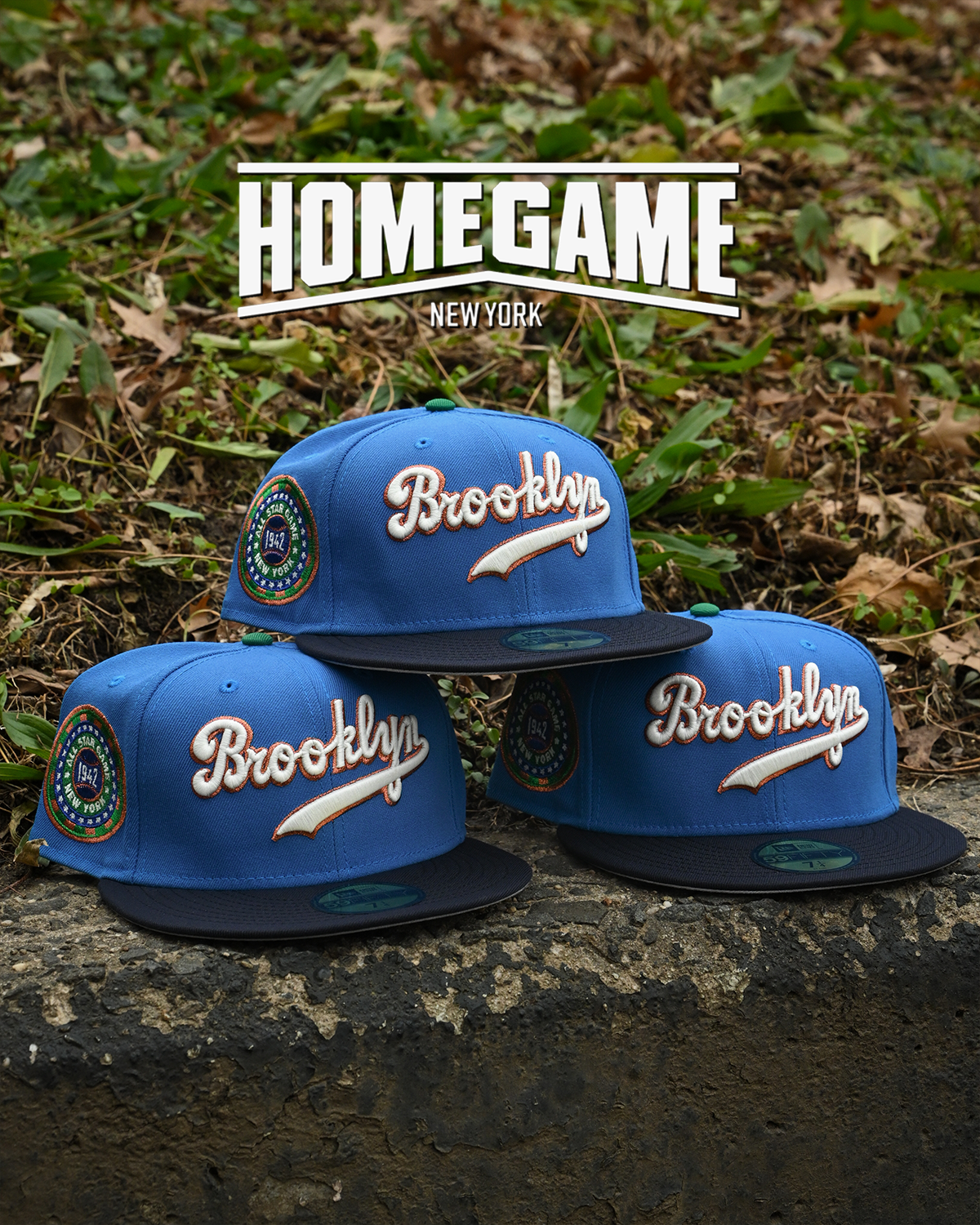 Brooklyn Dodgers 1942 All Star Game Blue Reef/Navy 59Fifty New Era
