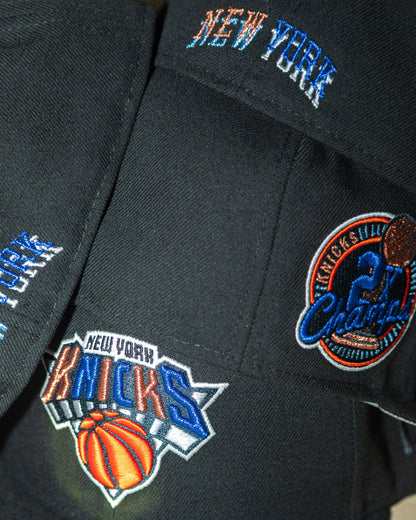 PRE-ORDER! New York Knicks 2x Champs Black 59Fifty New Era