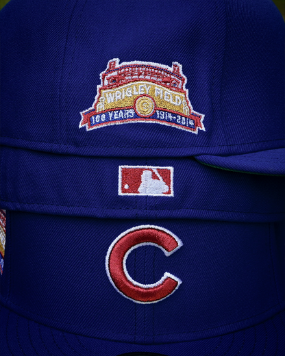 Chicago Cubs Wrigley Field Royal 59Fifty New Era