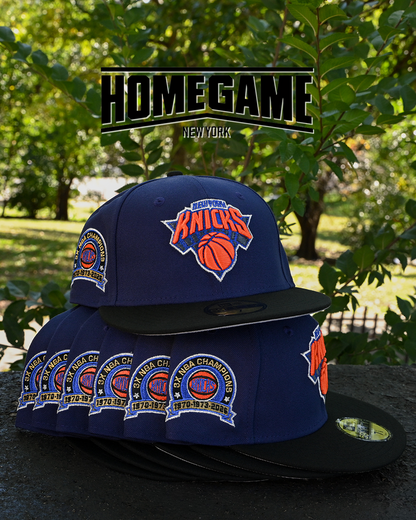 New York Knicks 3x NBA Champion Navy/Black 59Fifty New Era