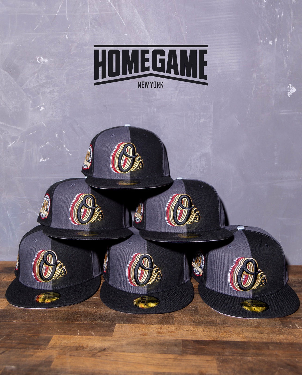 Restock! Baltimore Orioles 30th Anniversary Charcoal/Black/Black 59Fifty New Era