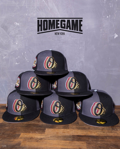 Restock! Baltimore Orioles 30th Anniversary Charcoal/Black/Black 59Fifty New Era