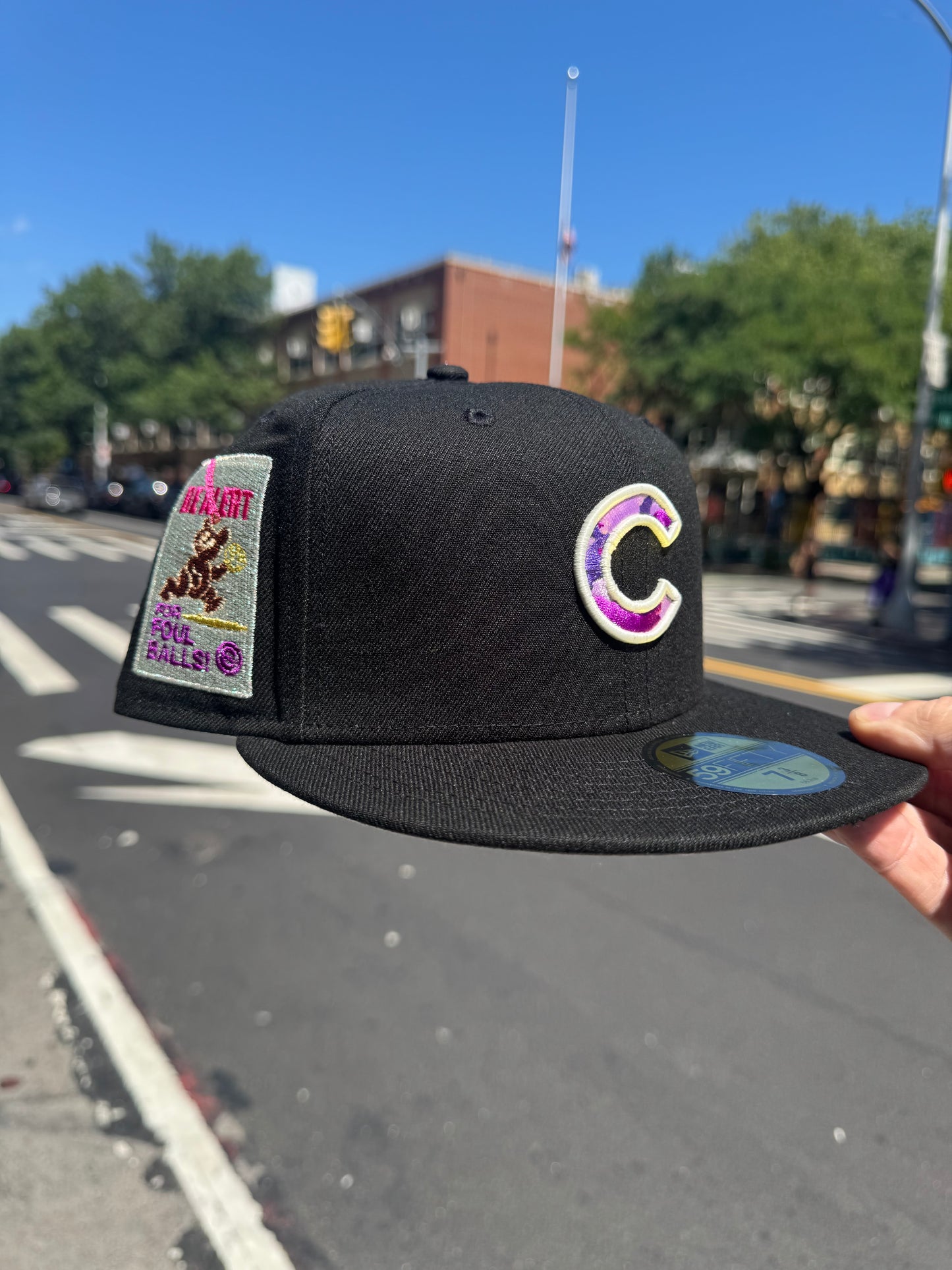 PRE-ORDER Chicago Cubs Be Alert Black 59Fifty New Era