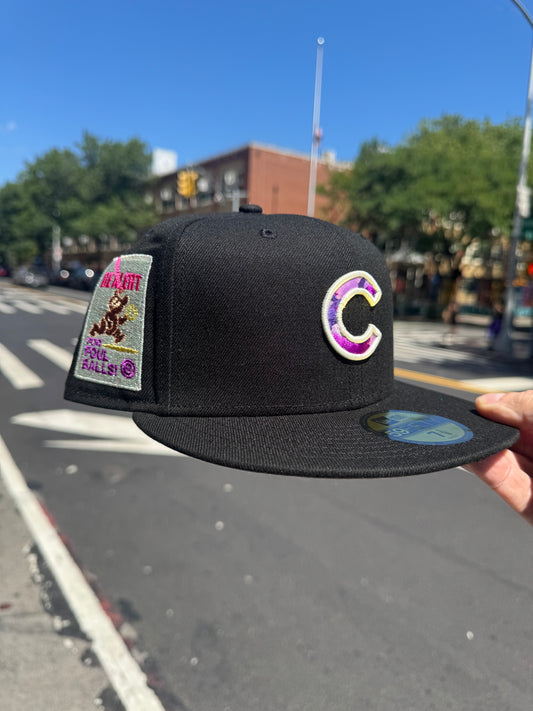 PRE-ORDER Chicago Cubs Be Alert Black 59Fifty New Era