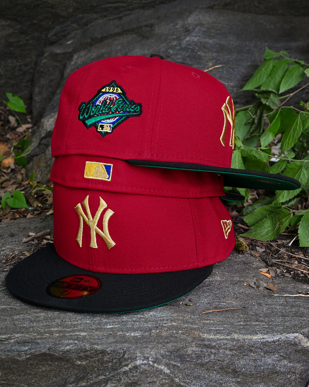 New York Yankees 1996 World Series Front Door Red/Black 59Fifty New Era