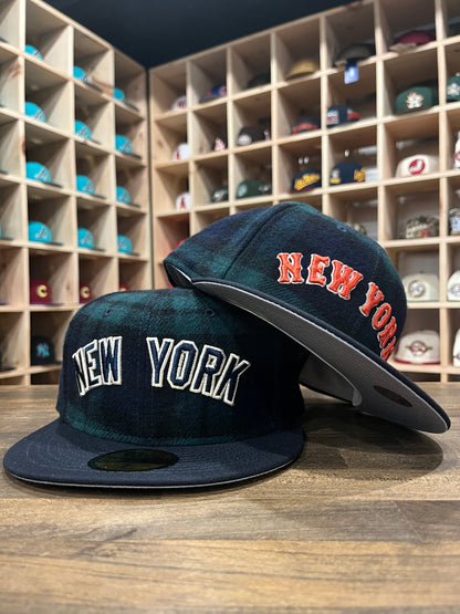 New York Yankees Black Watch Plaid 59Fifty New Era Hat