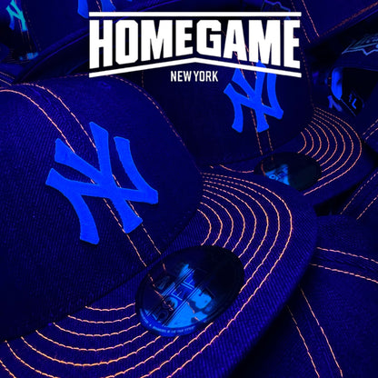 New York Yankees 1999 World Series Denim/Orange 59Fifty New Era Hat