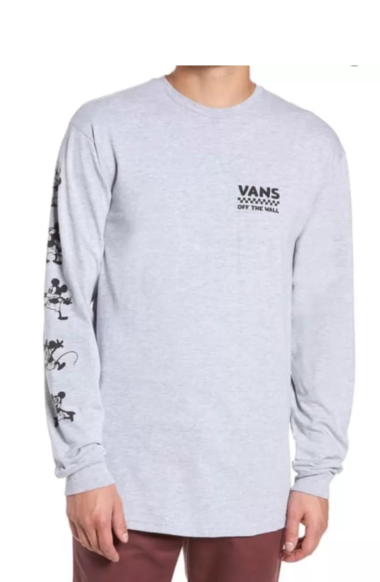 Vans x Mickey’s 90s LS Tee - GREY