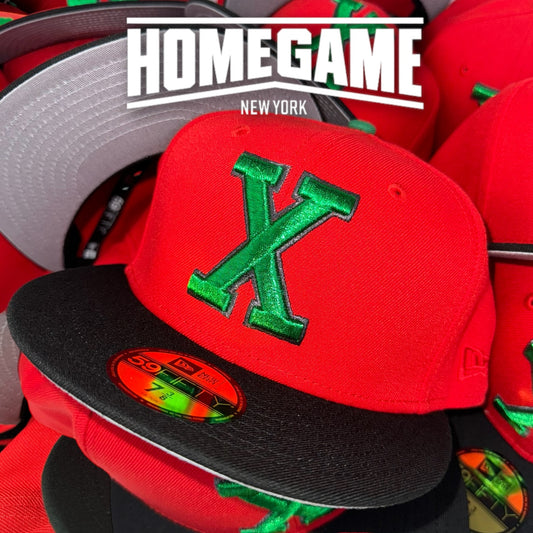 Cuban X Giants Front Door Red/Black 59Fifty New Era