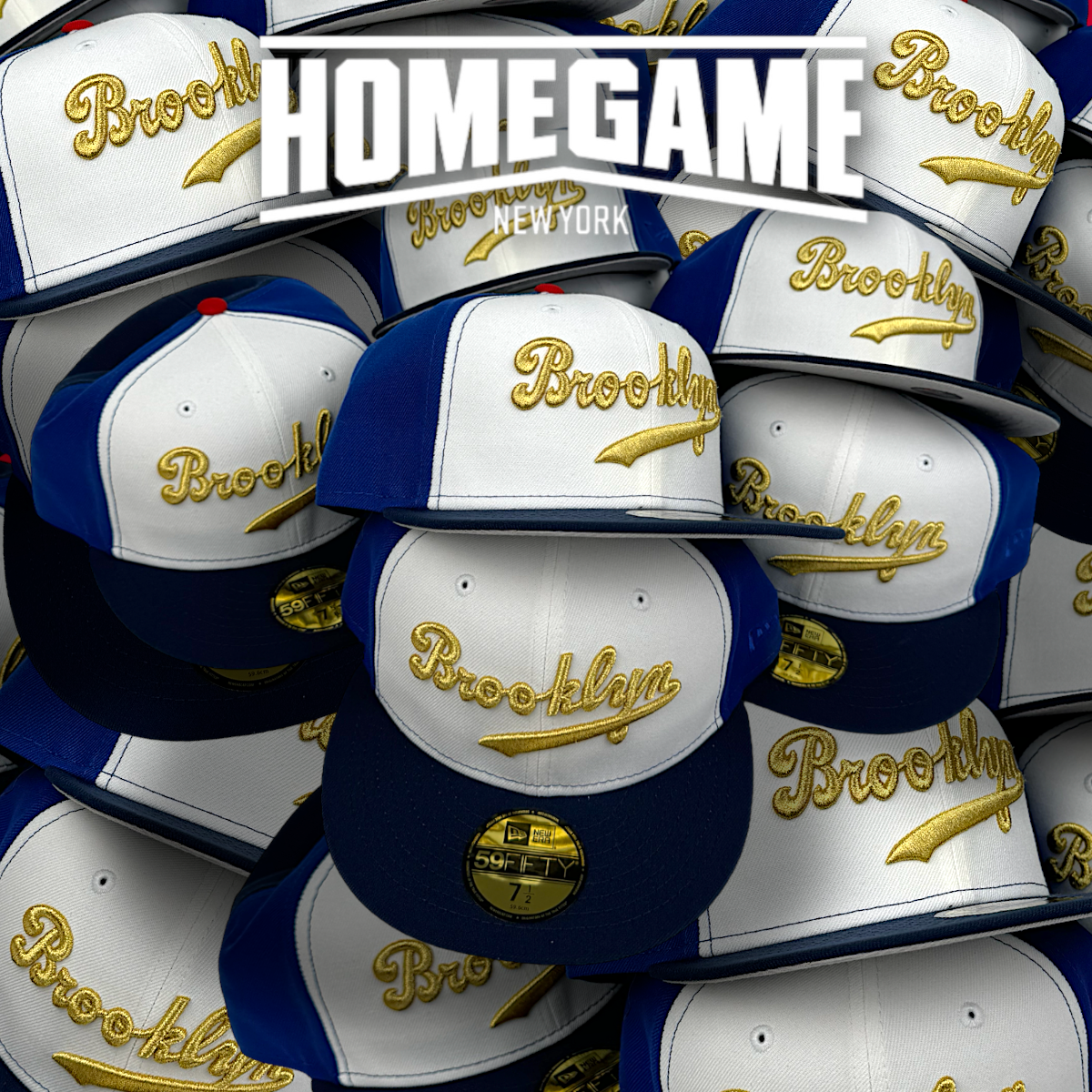 Brooklyn Dodgers White/Oceanside Blue 59Fifty New Era