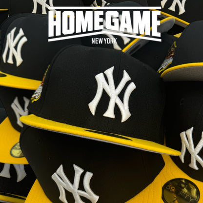 New York Yankees 1999 World Series in Black/Canary Yellow 59Fifty New Era