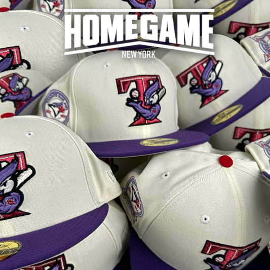 Toronto Blue Jays 40th Season Chrome White/True Purple 59Fifty New Era