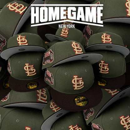 St. Louis Cardinals Busch Stadium New Olive/Burnt Wood 59Fifty New Era