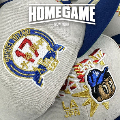 Los Angeles Dodgers Ohtani Grey/Royal Blue 59Fifty New Era