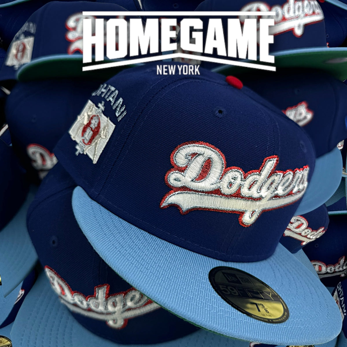 Los Angeles Dodgers Ohtani Royal/Sky Blue 59Fifty New Era